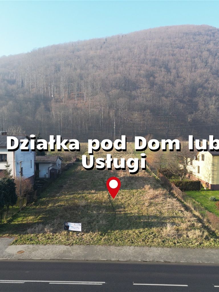 Działka pod Dom lub Usługi!