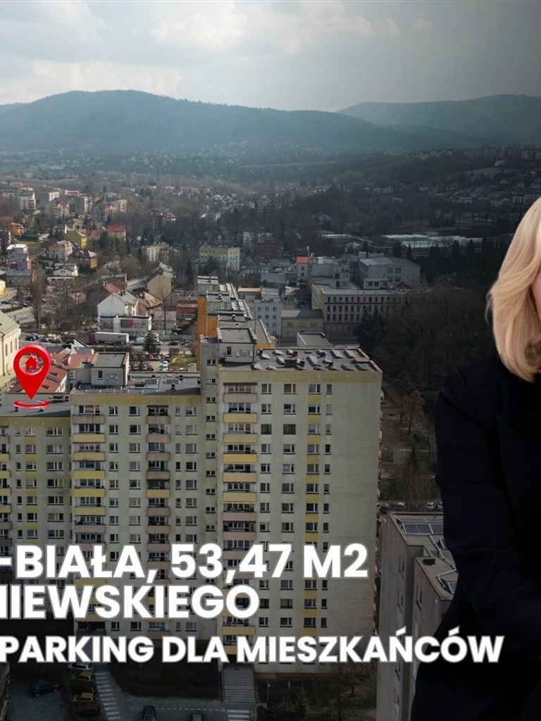 3 pokoje | 53,5 m² | Bielsko-Biała | Centrum