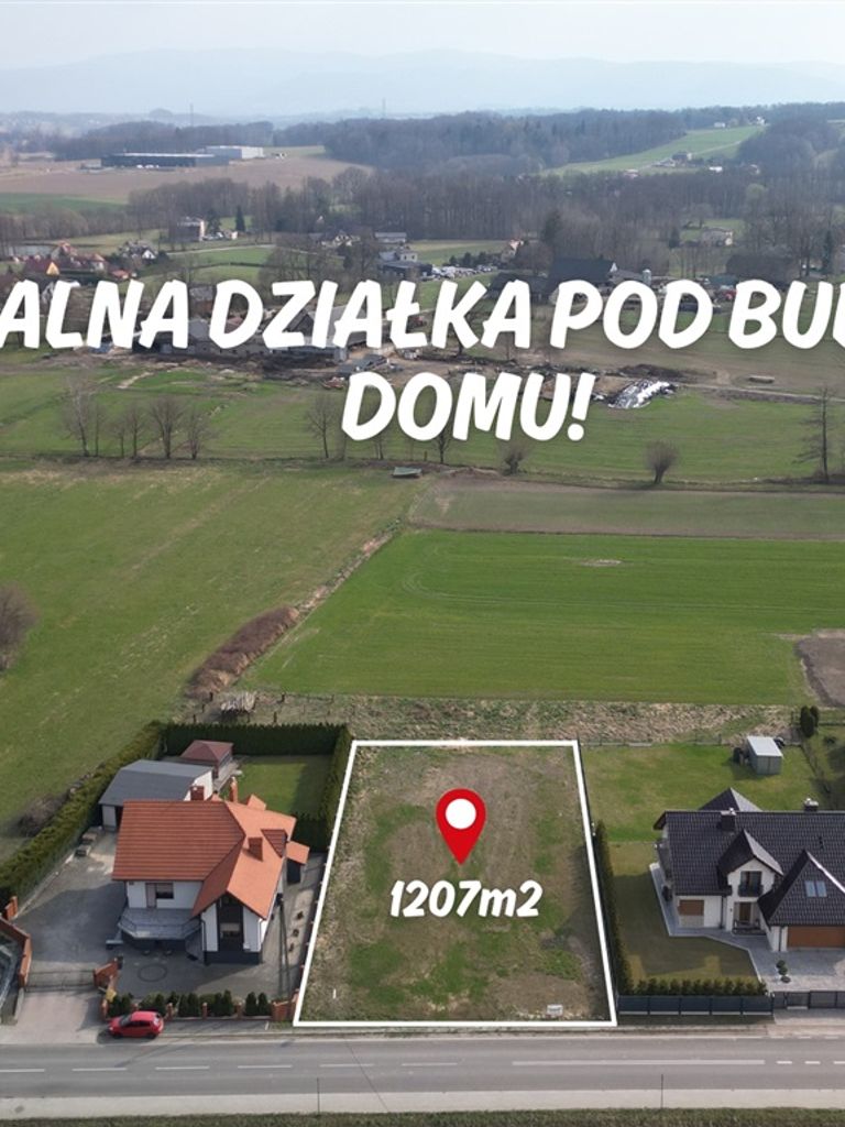 OKAZJA! DZIAŁKA BUDOWLANA 12 AR!