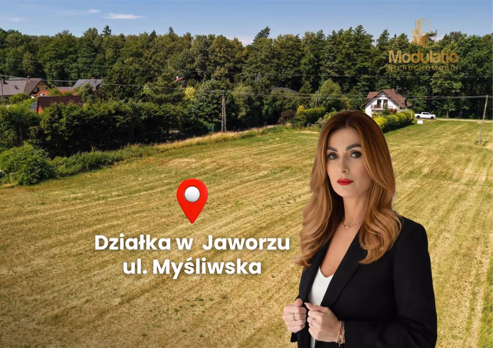 Duża Działka idealna pod DOM! KANALIZACJA!