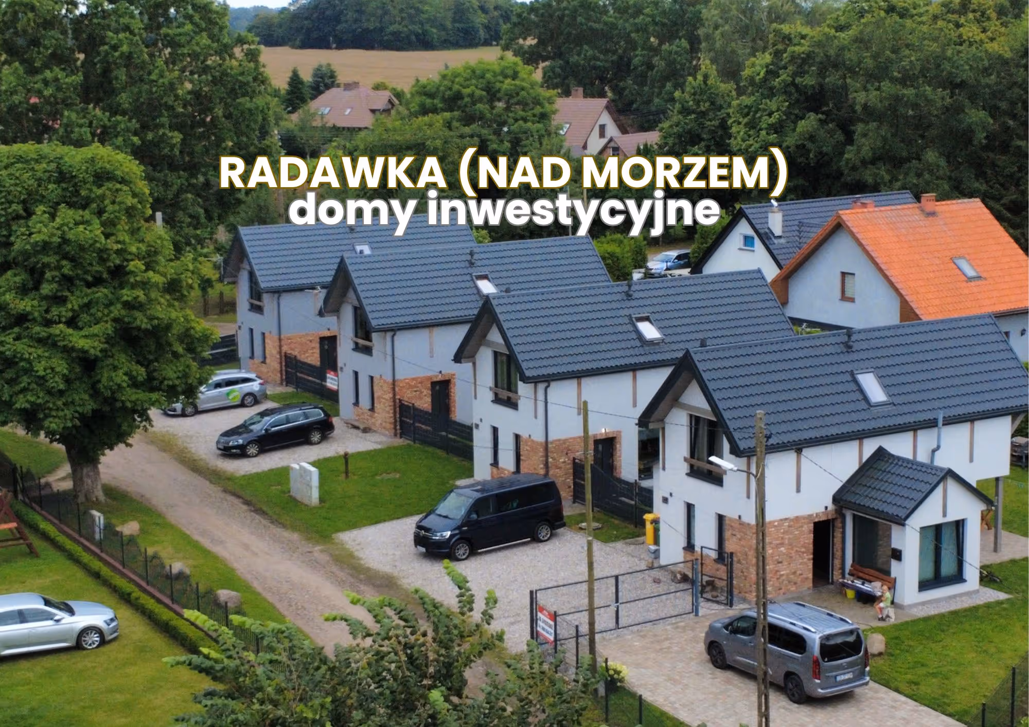 WYKOŃCZONE DOMKI NAD MORZEM!