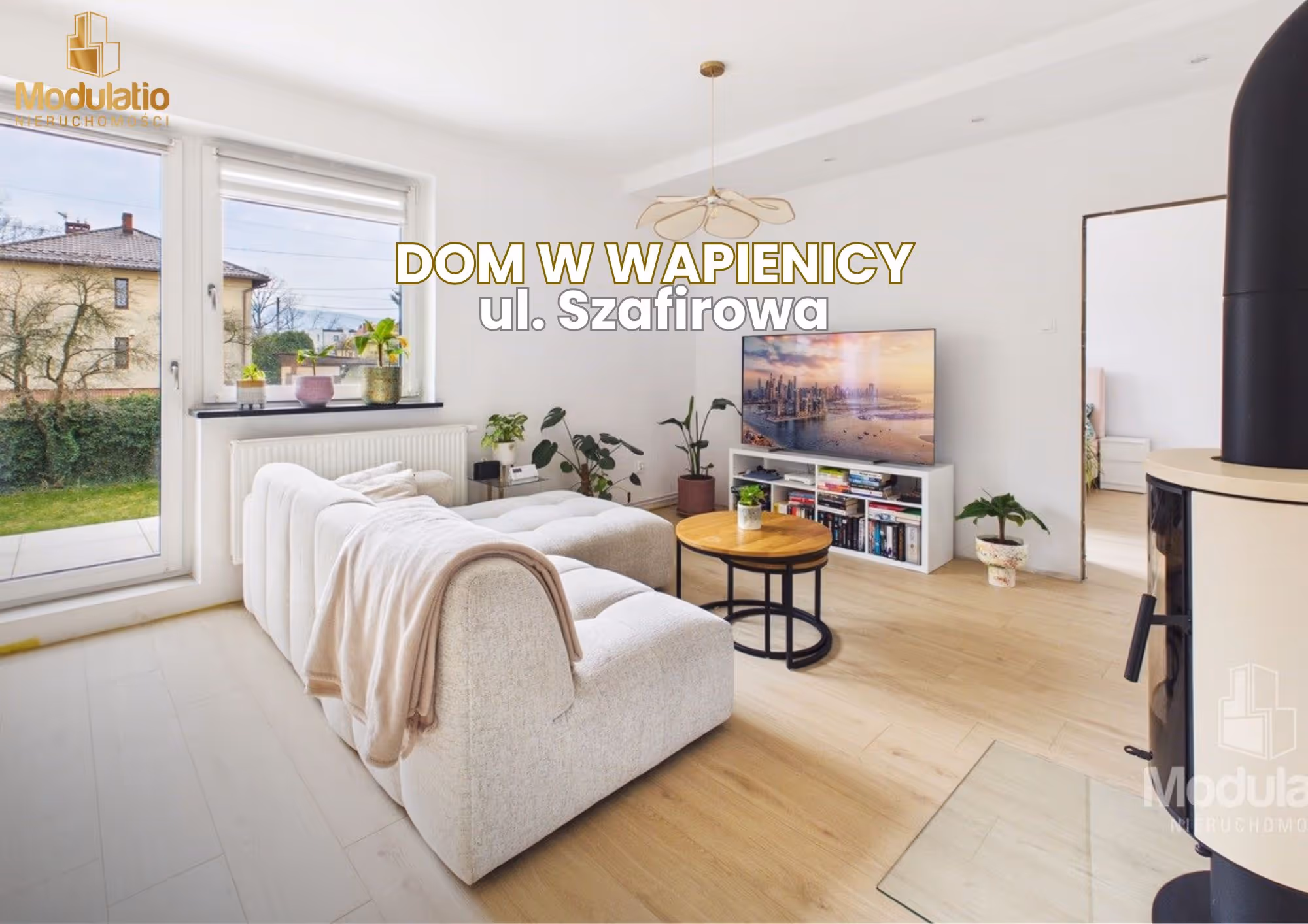 Dom 160 m ulica Szafirowa Wapienica z 14-arową działką