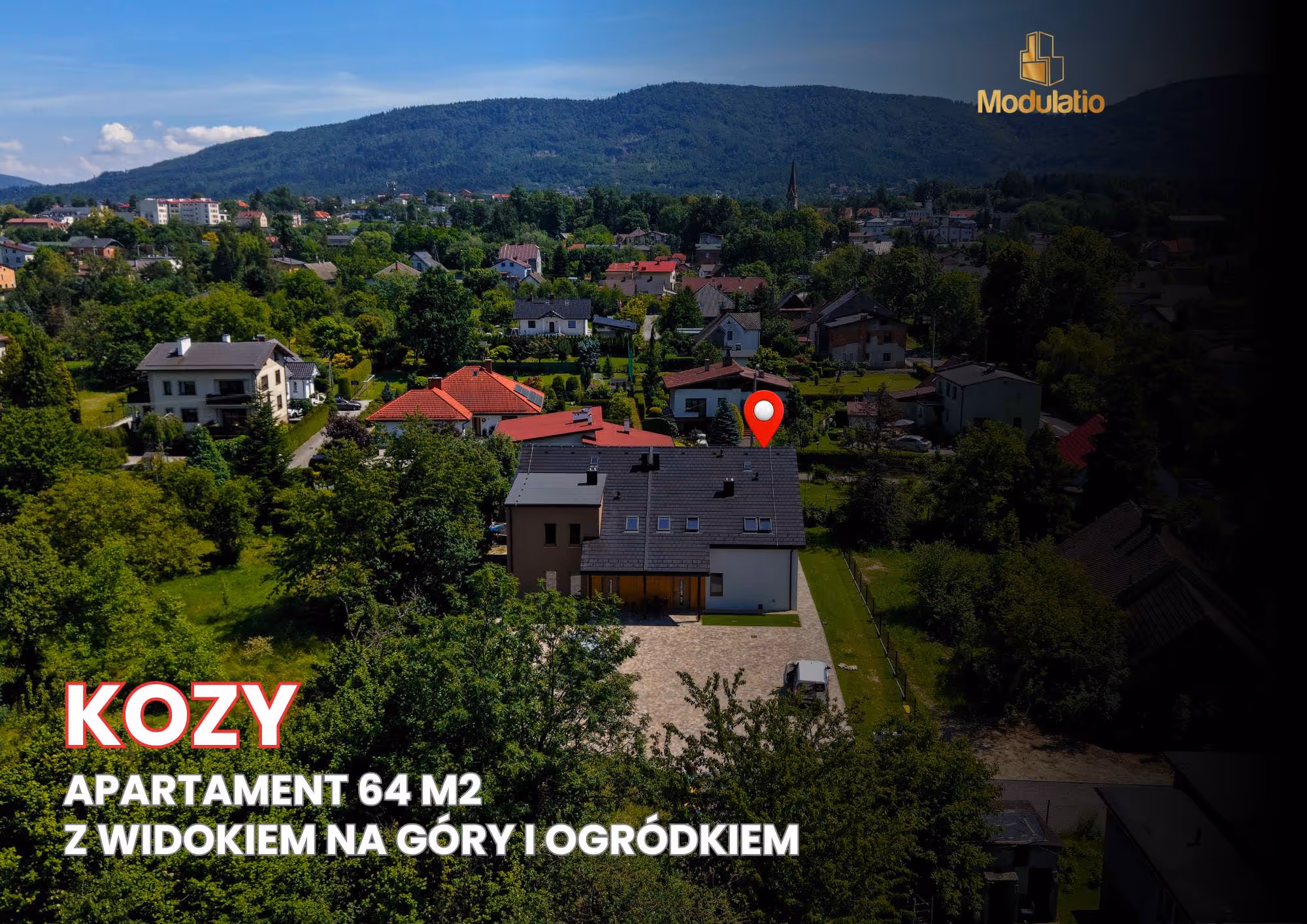 Kozy - mieszkanie 64 m² z ogródkiem - zdjęcie główne